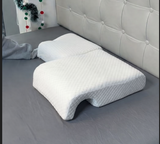 Orthopedic Memory Foam Cervical Pillow – Slow Rebound, Breathable, No-Pressure Couple Pillow