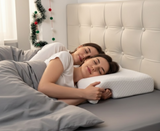 Orthopedic Memory Foam Cervical Pillow – Slow Rebound, Breathable, No-Pressure Couple Pillow