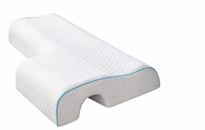 Orthopedic Memory Foam Cervical Pillow – Slow Rebound, Breathable, No-Pressure Couple Pillow